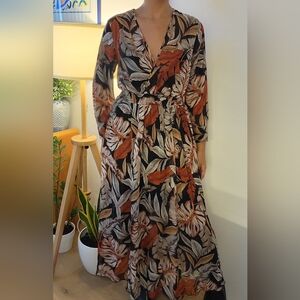 Long Sleeve Autumn Maxi Dress